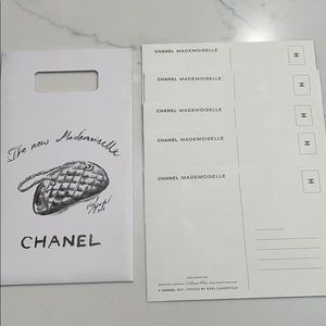 Chanel postcards - photos by Carl